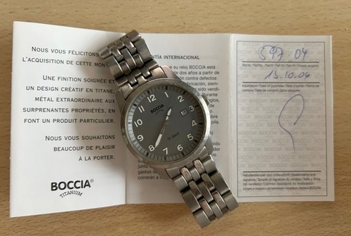 Boccia titanium herrenuhr - titanium,