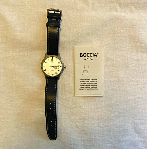Boccia titanium quarz - titanium,