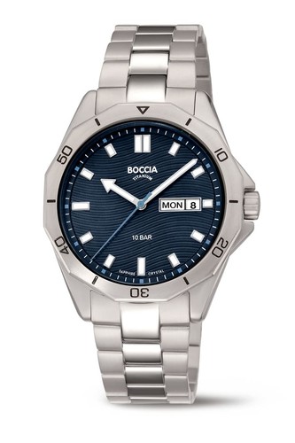 Boccia titanium herrenuhr tag - boccia,