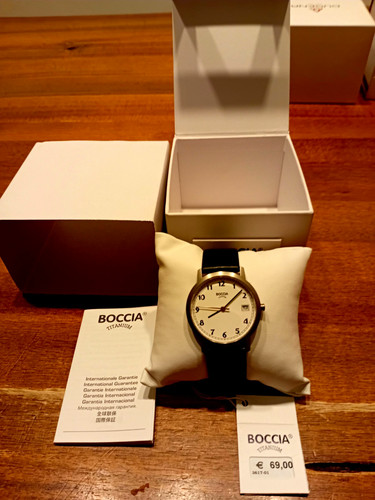 Uhr boccia titanium - titanium, 3617-01